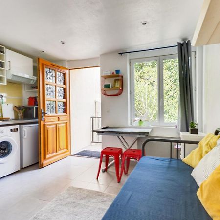 Studio Calme Proche Paris Avec Terrasse Privative Et Jacuzzi En Option 帕莱索 外观 照片