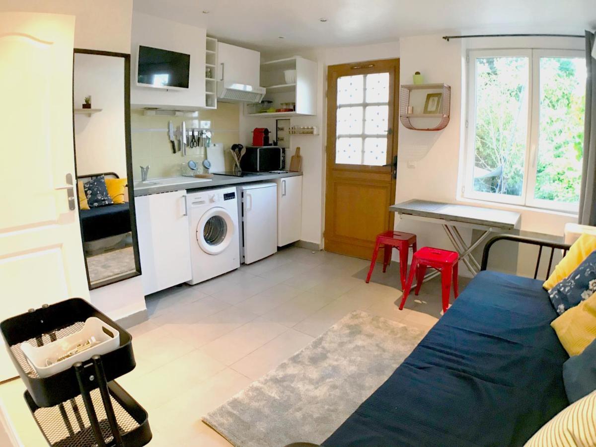 Studio Calme Proche Paris Avec Terrasse Privative Et Jacuzzi En Option 帕莱索 外观 照片